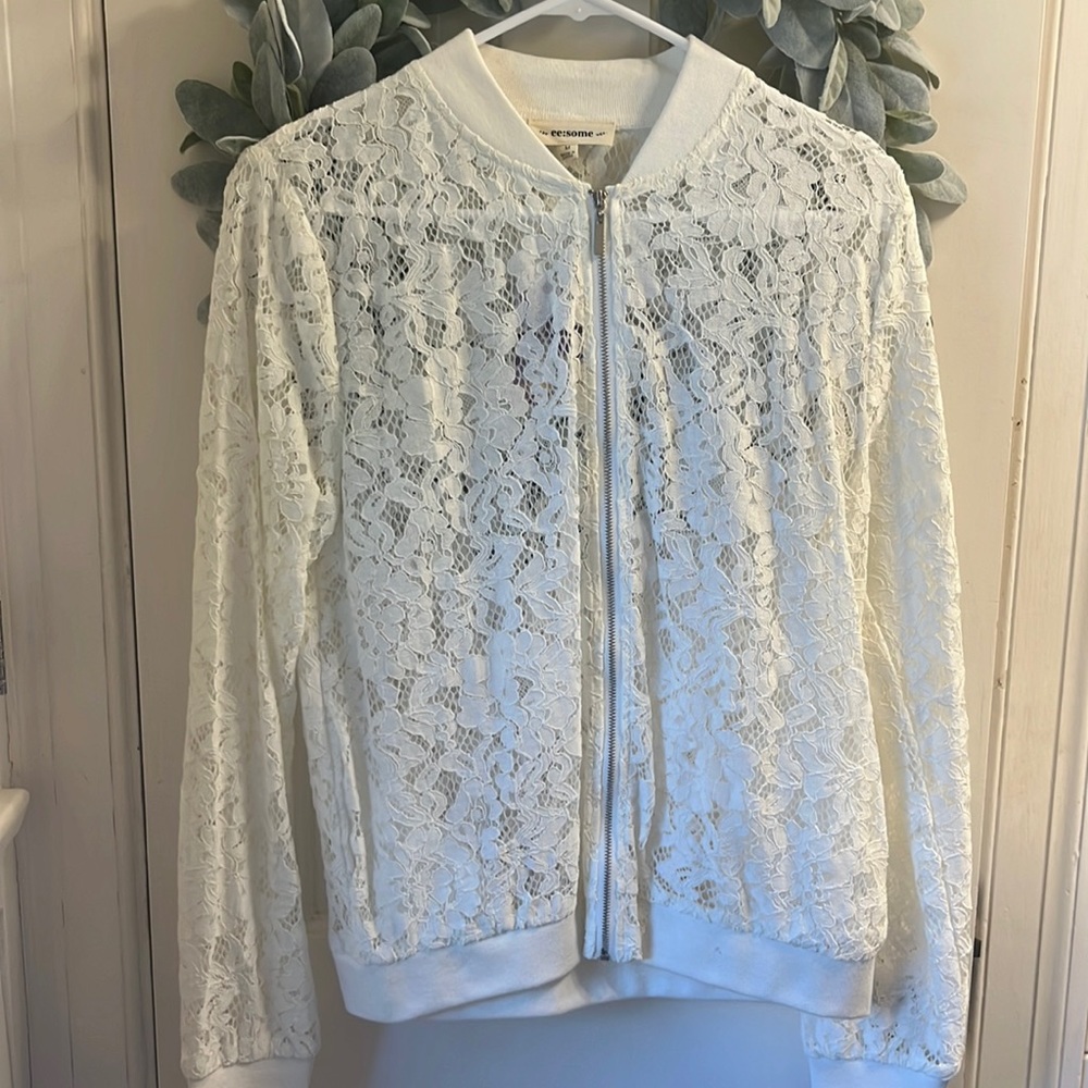 Bridal Bomber Jacket